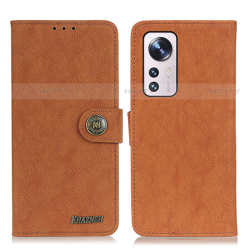 Coque Portefeuille Livre Cuir Etui Clapet A01D pour Xiaomi Mi 12S 5G Marron Plus