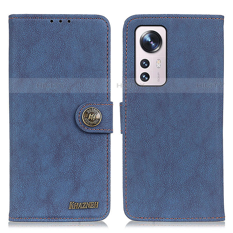 Coque Portefeuille Livre Cuir Etui Clapet A01D pour Xiaomi Mi 12S Pro 5G Bleu Plus