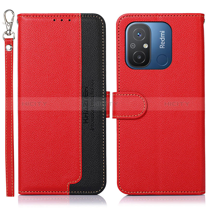 Coque Portefeuille Livre Cuir Etui Clapet A01D pour Xiaomi Poco C55 Or Plus