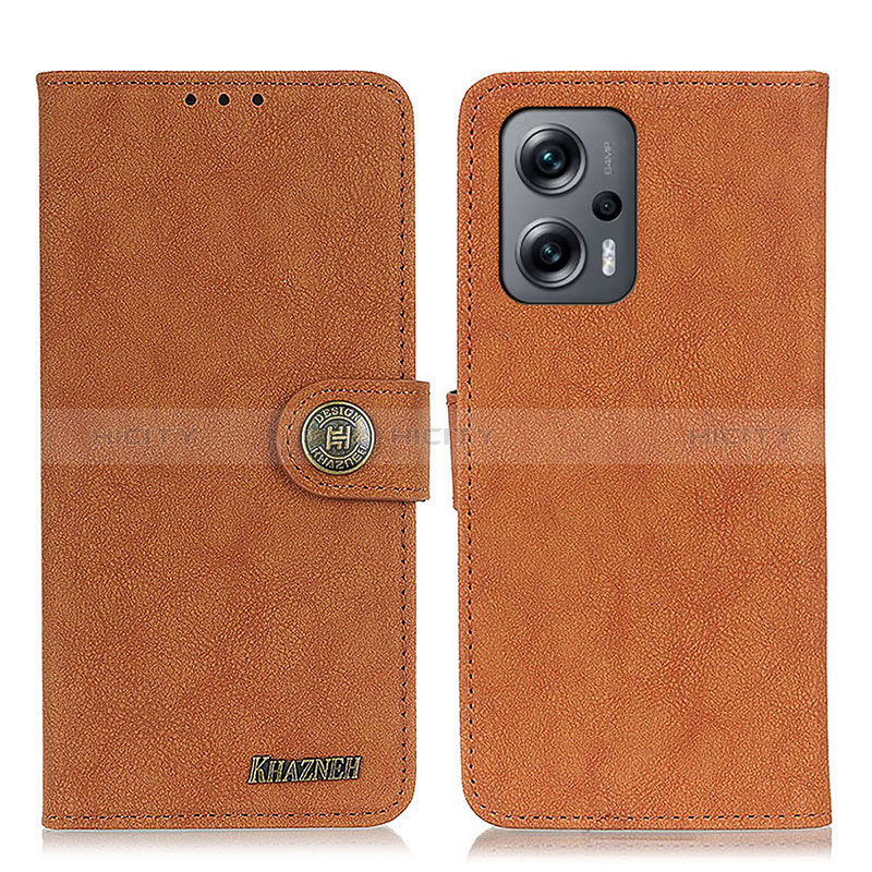 Coque Portefeuille Livre Cuir Etui Clapet A01D pour Xiaomi Poco F5 5G Marron Plus