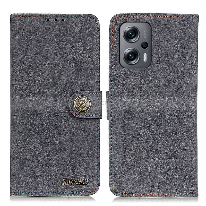 Coque Portefeuille Livre Cuir Etui Clapet A01D pour Xiaomi Poco F5 5G Noir Plus