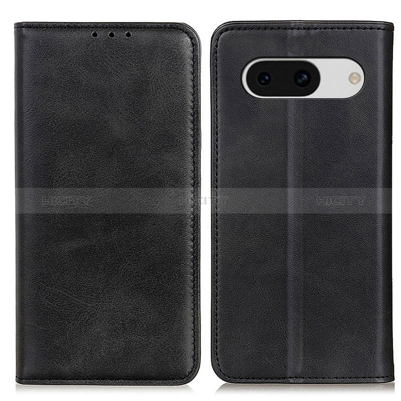 Coque Portefeuille Livre Cuir Etui Clapet A02D pour Google Pixel 8a 5G Noir Plus