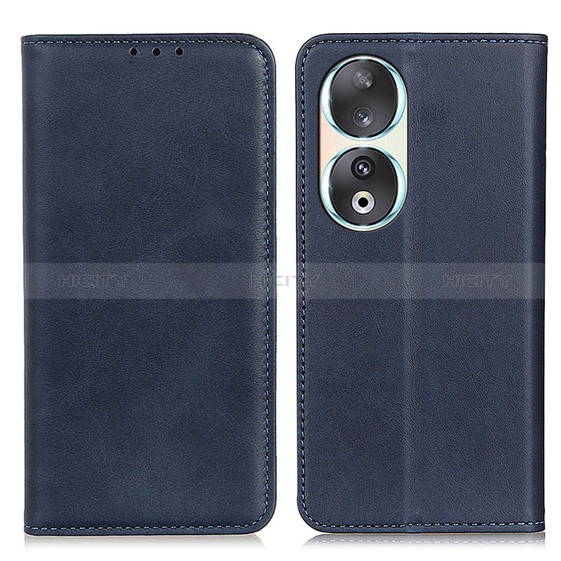 Coque Portefeuille Livre Cuir Etui Clapet A02D pour Huawei Honor 90 5G Bleu Plus