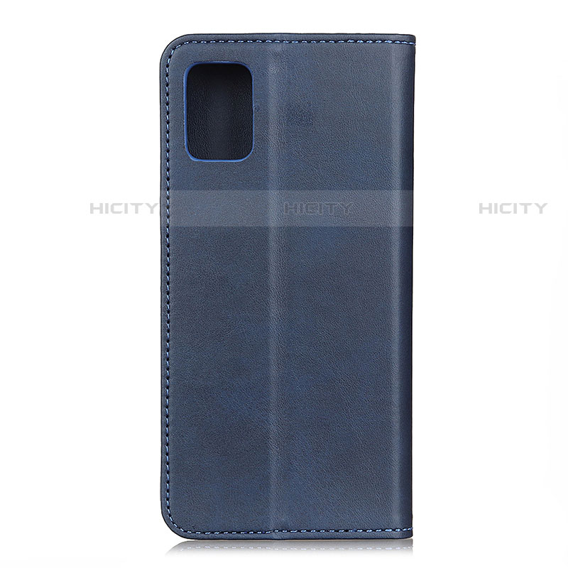 Coque Portefeuille Livre Cuir Etui Clapet A02D pour Motorola Moto Edge S 5G Bleu Plus