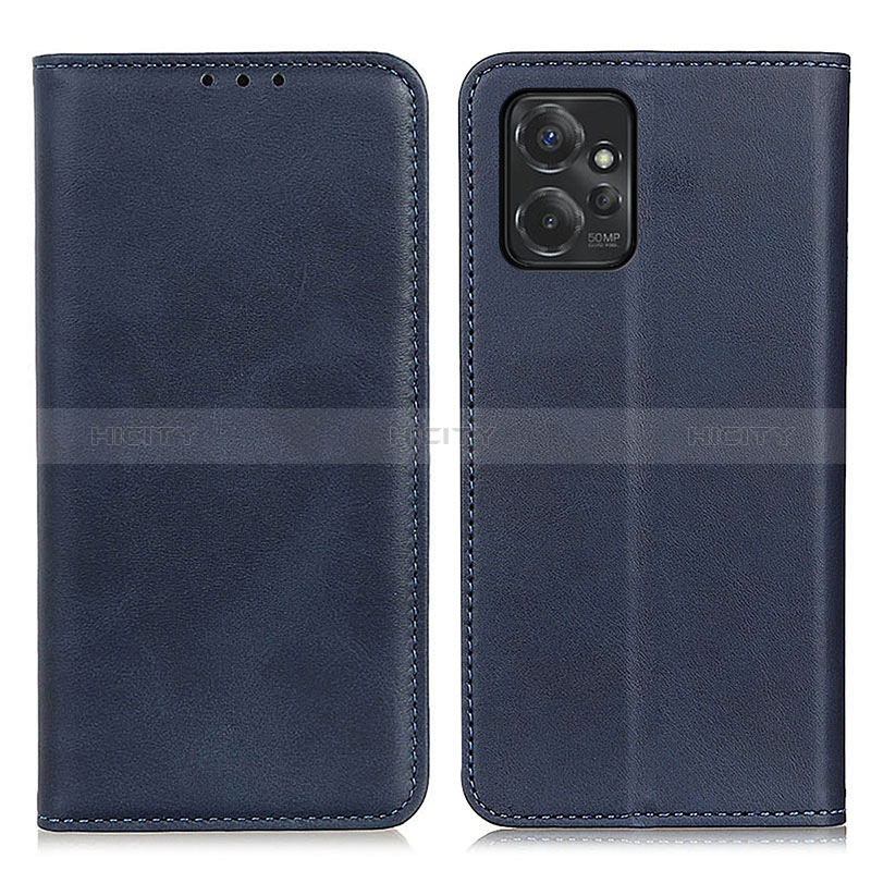 Coque Portefeuille Livre Cuir Etui Clapet A02D pour Motorola Moto G Power 5G (2023) Bleu Plus