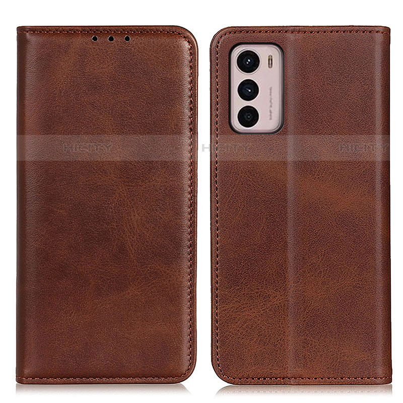 Coque Portefeuille Livre Cuir Etui Clapet A02D pour Motorola Moto G42 Marron Plus