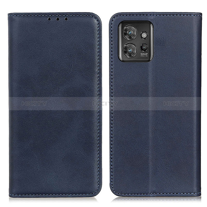 Coque Portefeuille Livre Cuir Etui Clapet A02D pour Motorola ThinkPhone 5G Bleu Plus