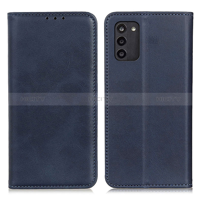 Coque Portefeuille Livre Cuir Etui Clapet A02D pour Nokia G100 Bleu Plus