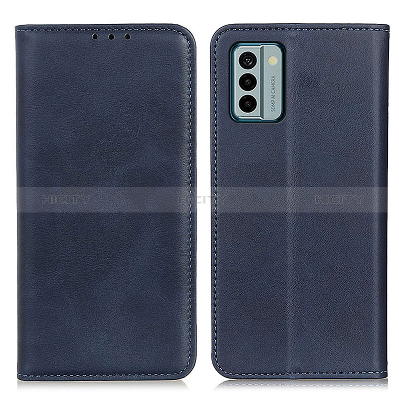 Coque Portefeuille Livre Cuir Etui Clapet A02D pour Nokia G22 Bleu Plus