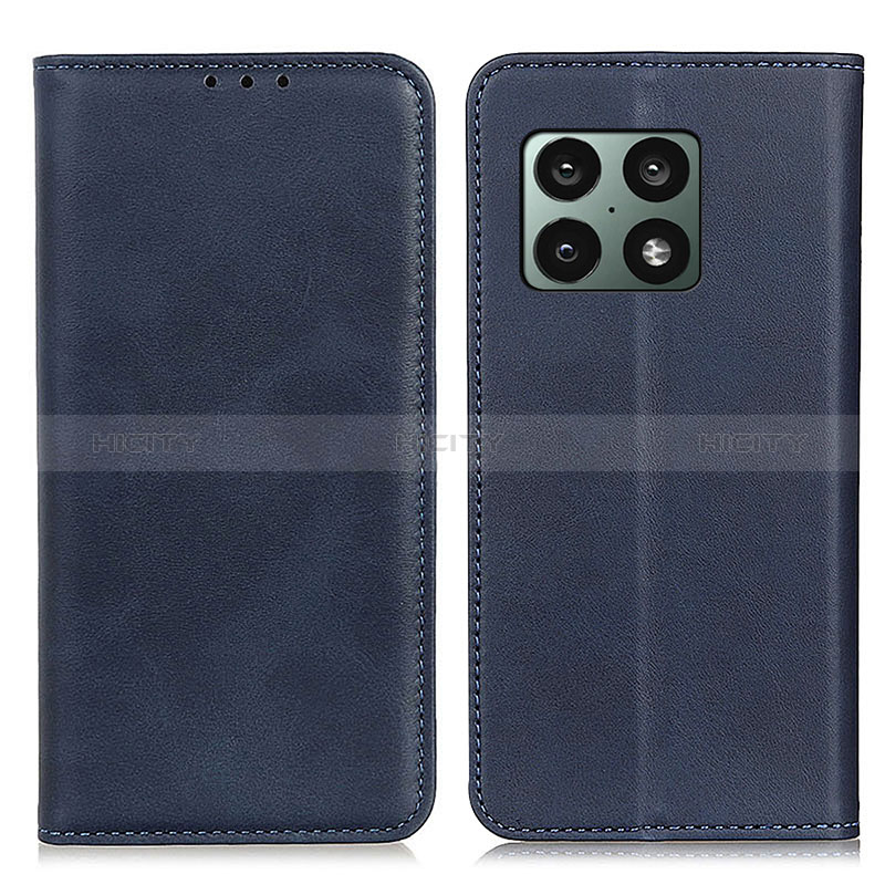 Coque Portefeuille Livre Cuir Etui Clapet A02D pour OnePlus 10 Pro 5G Bleu Plus