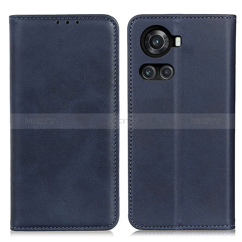 Coque Portefeuille Livre Cuir Etui Clapet A02D pour OnePlus Ace 5G Bleu Plus