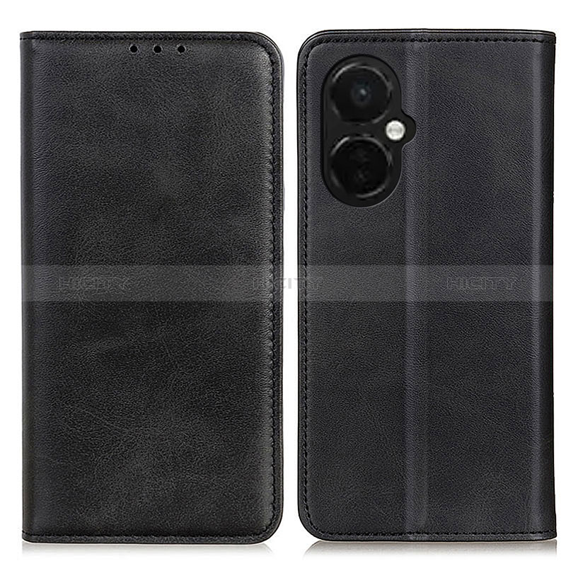 Coque Portefeuille Livre Cuir Etui Clapet A02D pour OnePlus Nord CE 3 5G Noir Plus