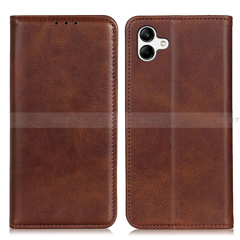 Coque Portefeuille Livre Cuir Etui Clapet A02D pour Samsung Galaxy A05 Marron Plus