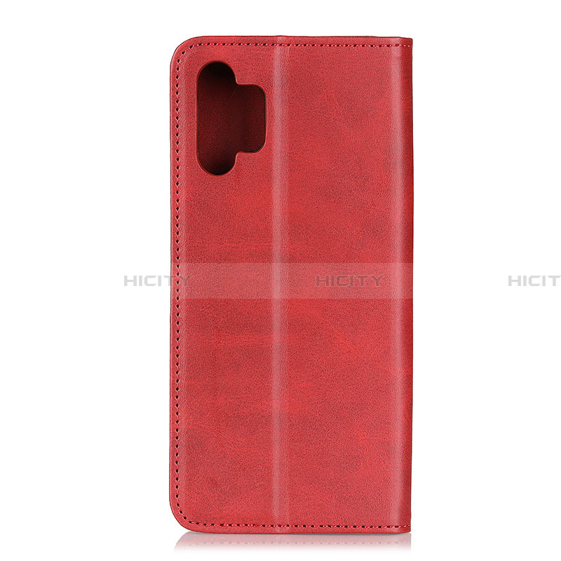 Coque Portefeuille Livre Cuir Etui Clapet A02D pour Samsung Galaxy A32 5G Rouge Plus