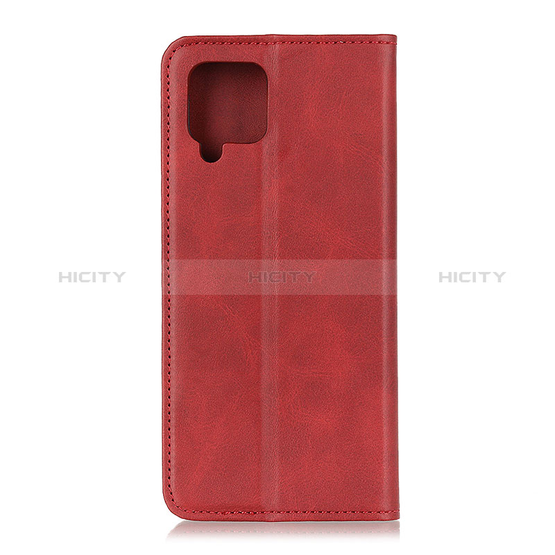 Coque Portefeuille Livre Cuir Etui Clapet A02D pour Samsung Galaxy A42 5G Rouge Plus