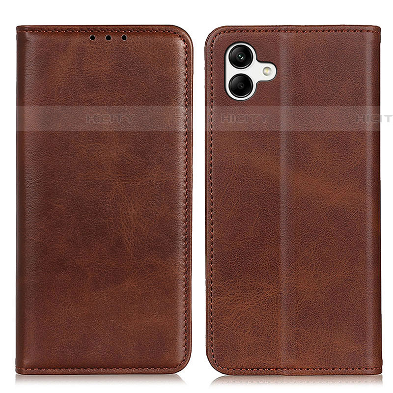 Coque Portefeuille Livre Cuir Etui Clapet A02D pour Samsung Galaxy F14 5G Marron Plus