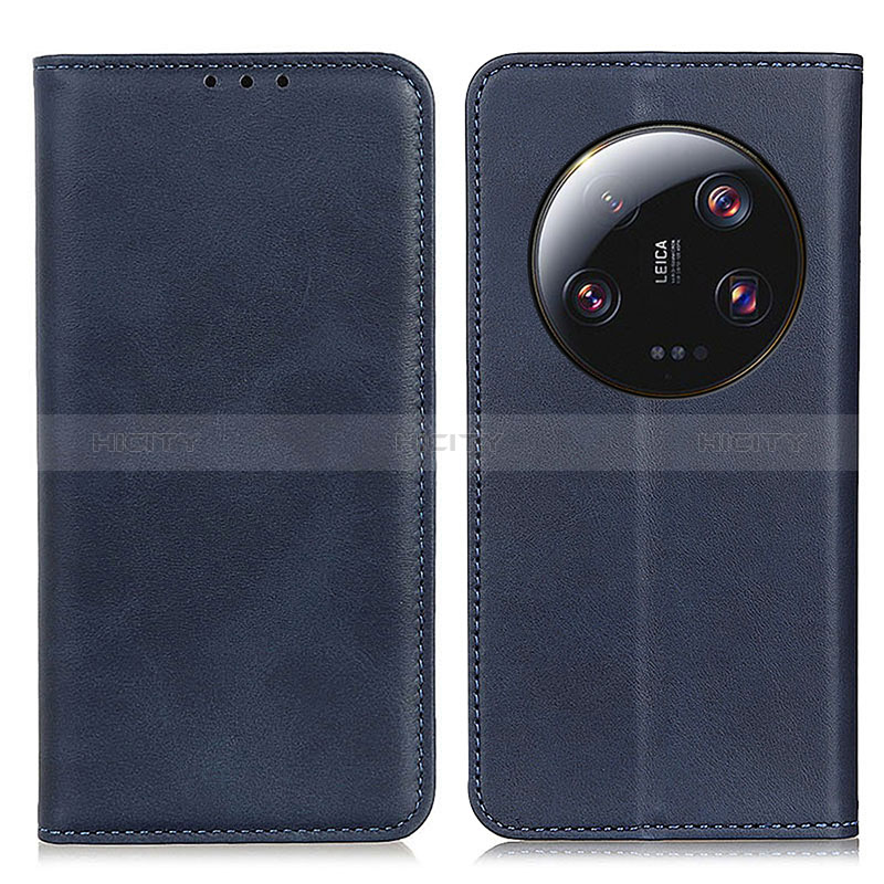 Coque Portefeuille Livre Cuir Etui Clapet A02D pour Xiaomi Mi 13 Ultra 5G Bleu Plus