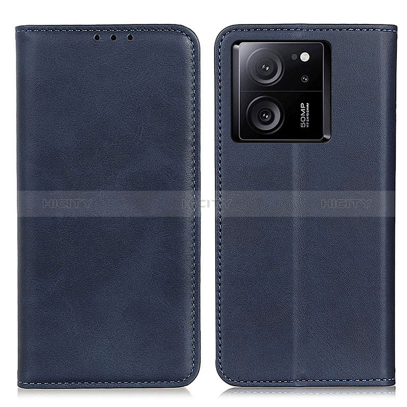 Coque Portefeuille Livre Cuir Etui Clapet A02D pour Xiaomi Mi 13T Pro 5G Bleu Plus