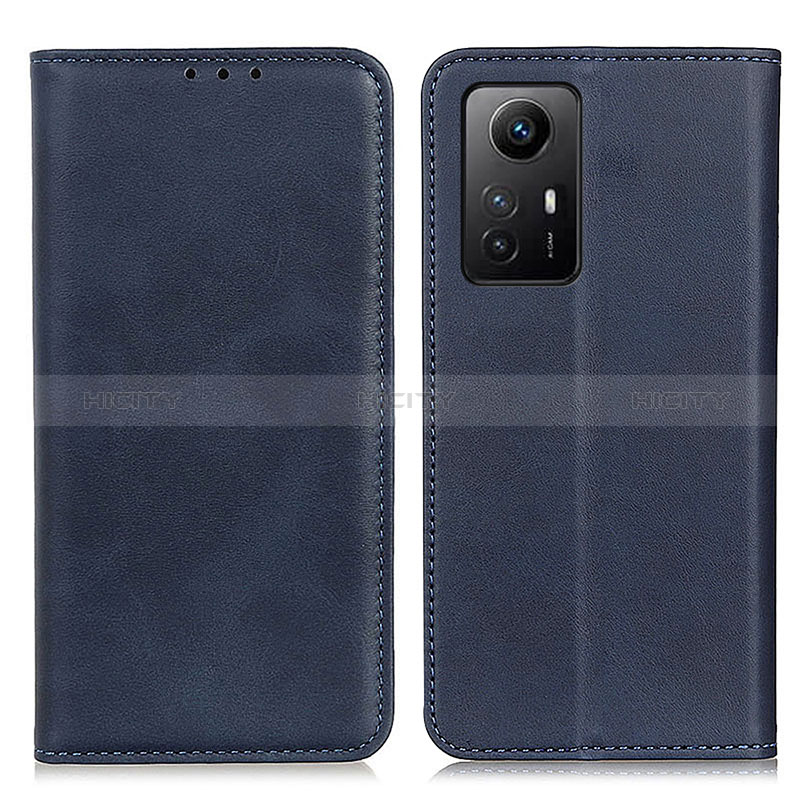 Coque Portefeuille Livre Cuir Etui Clapet A02D pour Xiaomi Redmi Note 12S Bleu Plus