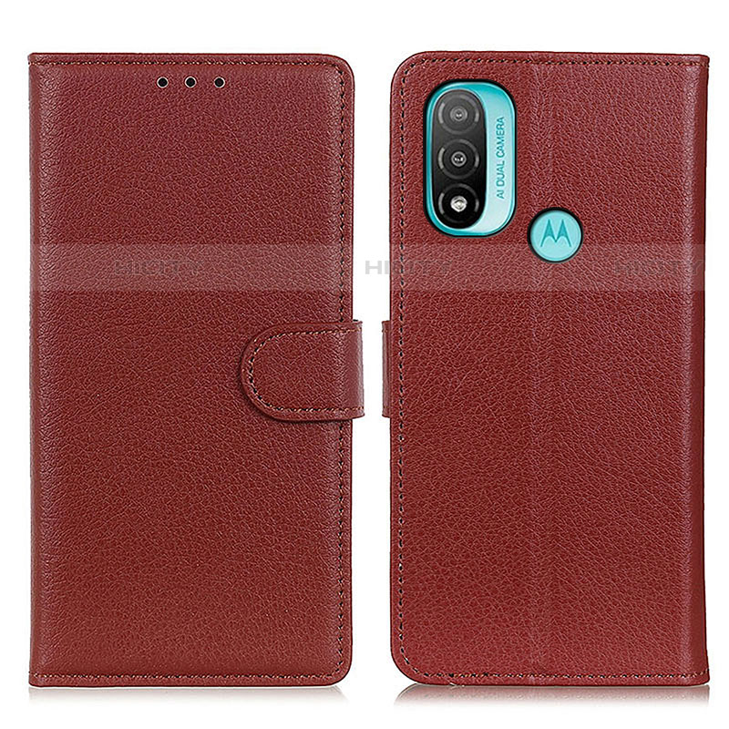 Coque Portefeuille Livre Cuir Etui Clapet A03D pour Motorola Moto E20 Plus