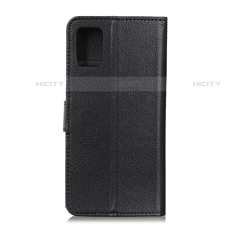 Coque Portefeuille Livre Cuir Etui Clapet A03D pour Motorola Moto G100 5G Noir Plus