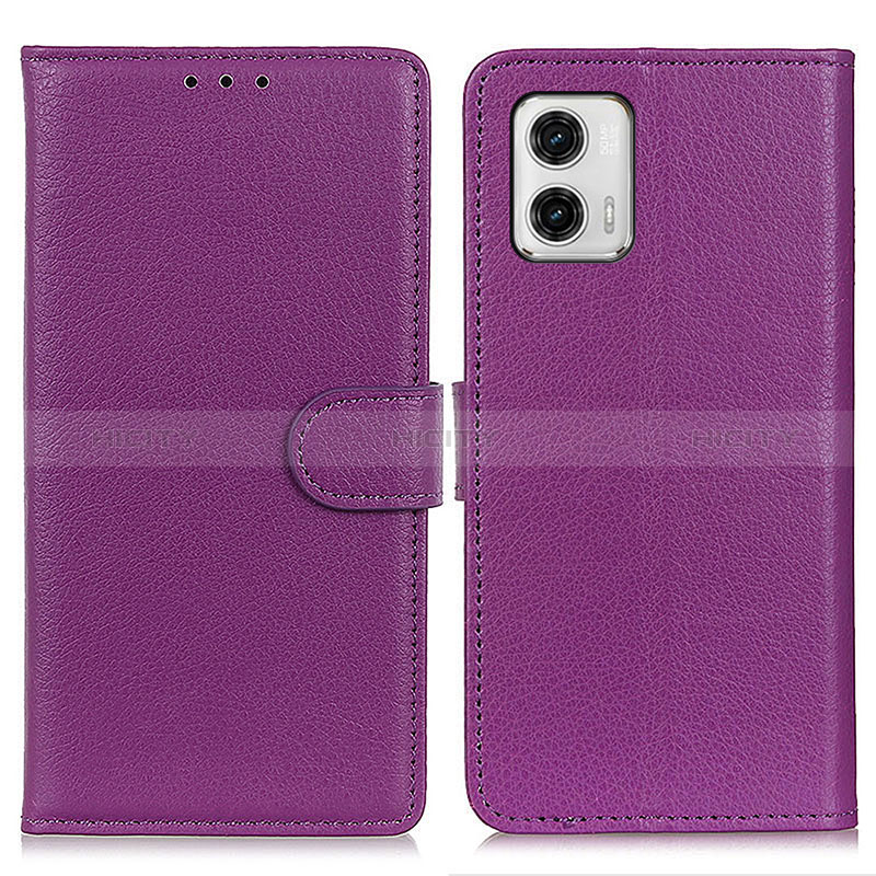 Coque Portefeuille Livre Cuir Etui Clapet A03D pour Motorola Moto G73 5G Plus