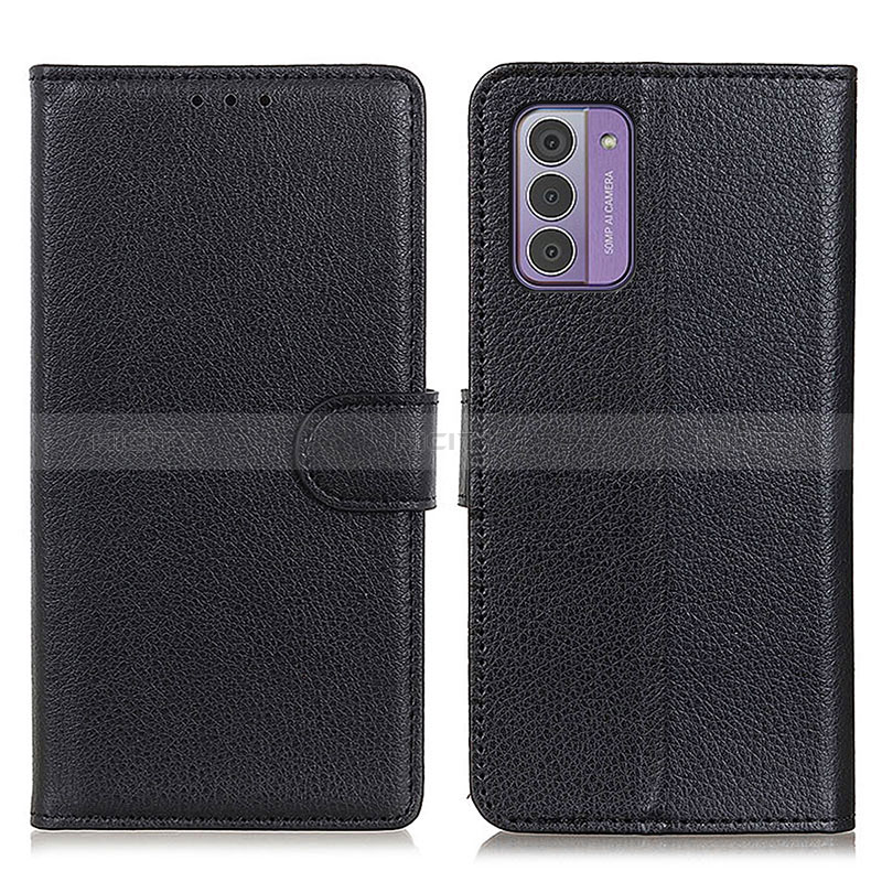 Coque Portefeuille Livre Cuir Etui Clapet A03D pour Nokia G310 5G Noir Plus