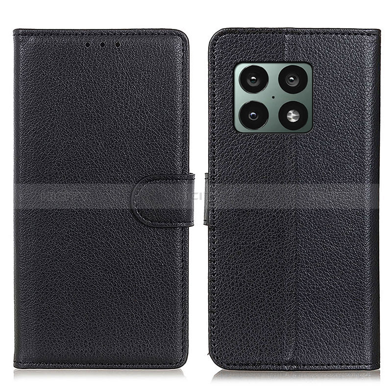 Coque Portefeuille Livre Cuir Etui Clapet A03D pour OnePlus 10 Pro 5G Noir Plus