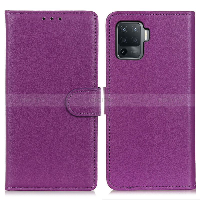 Coque Portefeuille Livre Cuir Etui Clapet A03D pour Oppo Reno5 Lite Plus