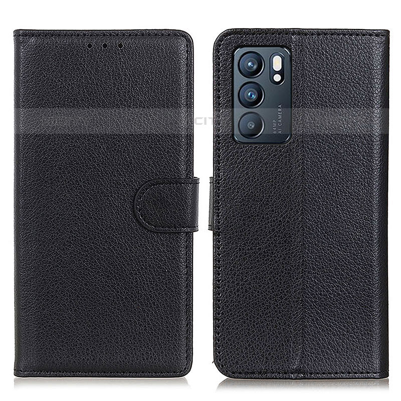 Coque Portefeuille Livre Cuir Etui Clapet A03D pour Oppo Reno6 5G Plus