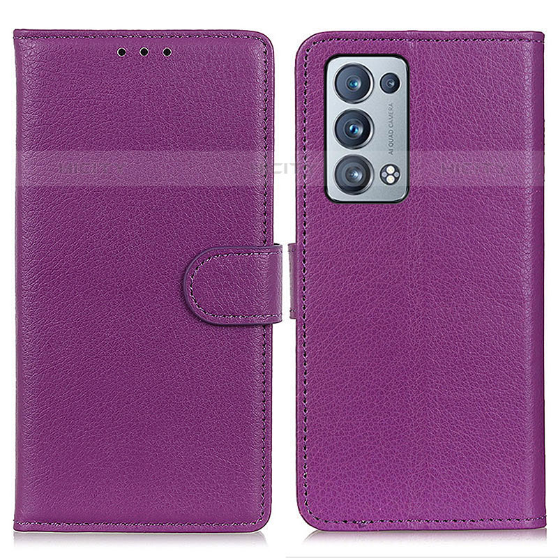 Coque Portefeuille Livre Cuir Etui Clapet A03D pour Oppo Reno6 Pro+ Plus 5G Plus