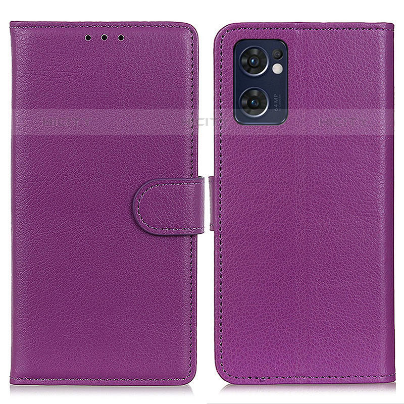 Coque Portefeuille Livre Cuir Etui Clapet A03D pour Oppo Reno7 5G Plus