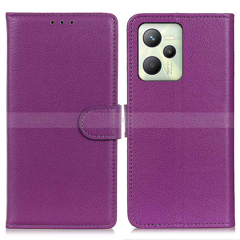 Coque Portefeuille Livre Cuir Etui Clapet A03D pour Realme C35 Plus