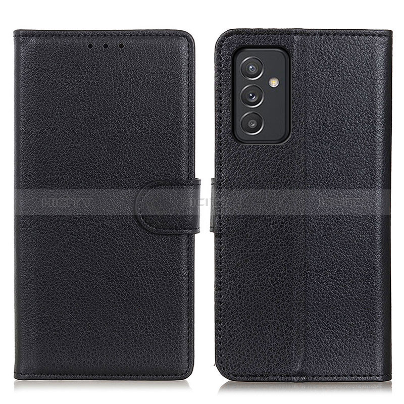 Coque Portefeuille Livre Cuir Etui Clapet A03D pour Samsung Galaxy A15 5G Noir Plus