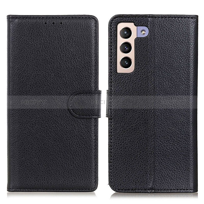 Coque Portefeuille Livre Cuir Etui Clapet A03D pour Samsung Galaxy S24 5G Noir Plus