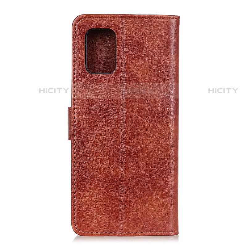 Coque Portefeuille Livre Cuir Etui Clapet A04D pour Motorola Moto Edge S 5G Marron Plus