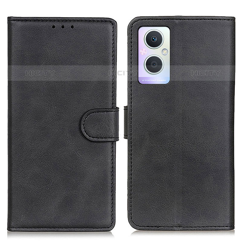 Coque Portefeuille Livre Cuir Etui Clapet A04D pour Oppo F21 Pro 5G Noir Plus