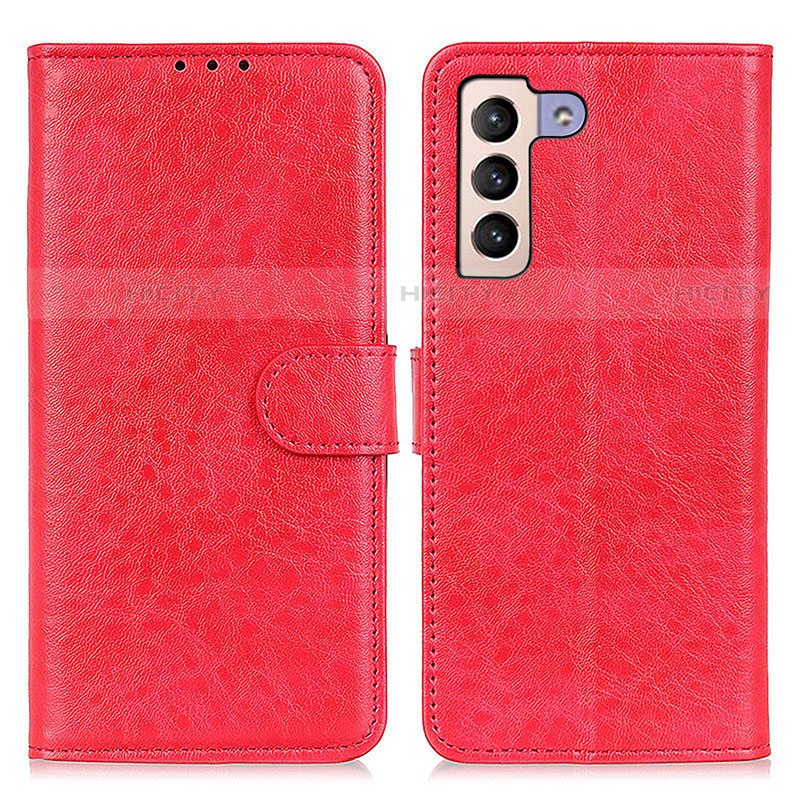 Coque Portefeuille Livre Cuir Etui Clapet A04D pour Samsung Galaxy S23 Plus 5G Rouge Plus