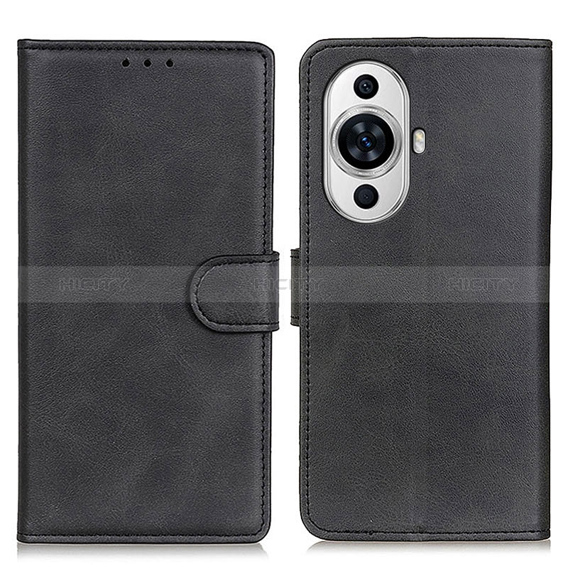 Coque Portefeuille Livre Cuir Etui Clapet A05D pour Huawei Nova 11 Noir Plus