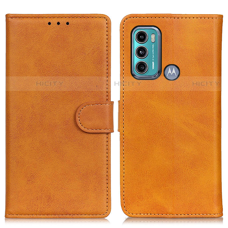 Coque Portefeuille Livre Cuir Etui Clapet A05D pour Motorola Moto G40 Fusion Marron Plus