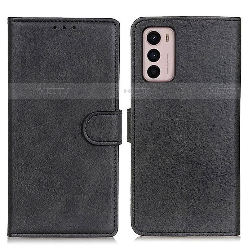 Coque Portefeuille Livre Cuir Etui Clapet A05D pour Motorola Moto G42 Noir Plus