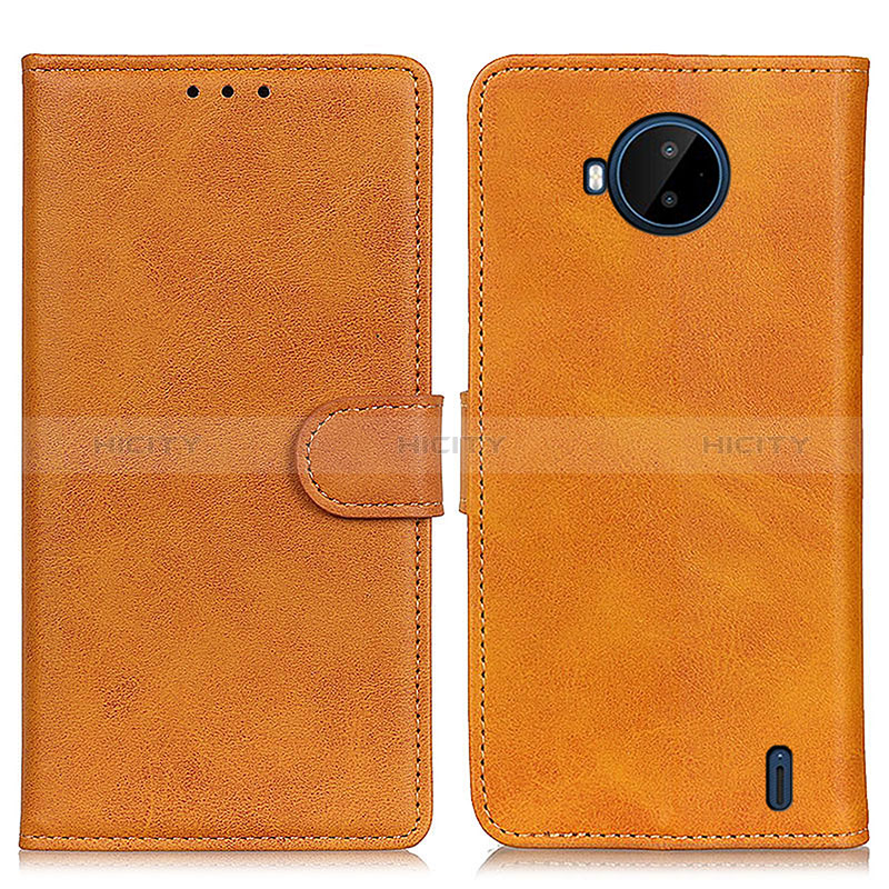 Coque Portefeuille Livre Cuir Etui Clapet A05D pour Nokia C20 Plus Marron Plus