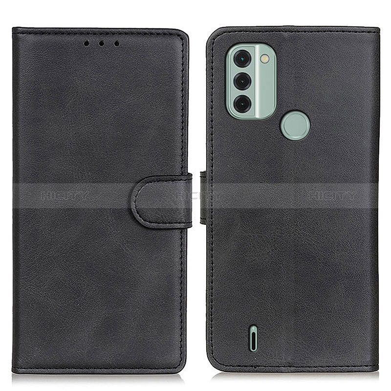 Coque Portefeuille Livre Cuir Etui Clapet A05D pour Nokia C31 Noir Plus