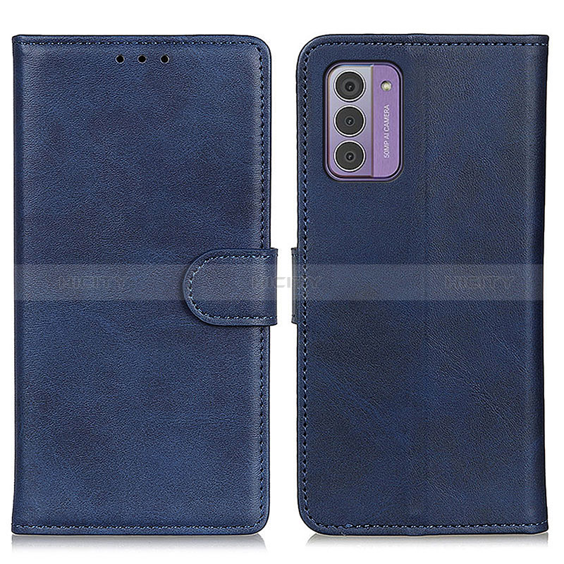 Coque Portefeuille Livre Cuir Etui Clapet A05D pour Nokia G310 5G Bleu Plus