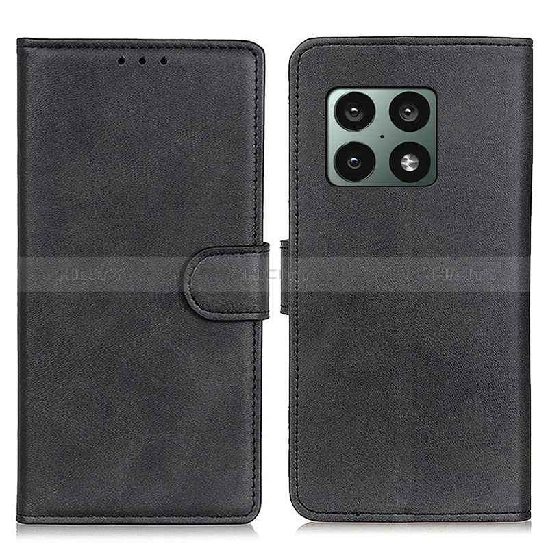 Coque Portefeuille Livre Cuir Etui Clapet A05D pour OnePlus 10 Pro 5G Noir Plus