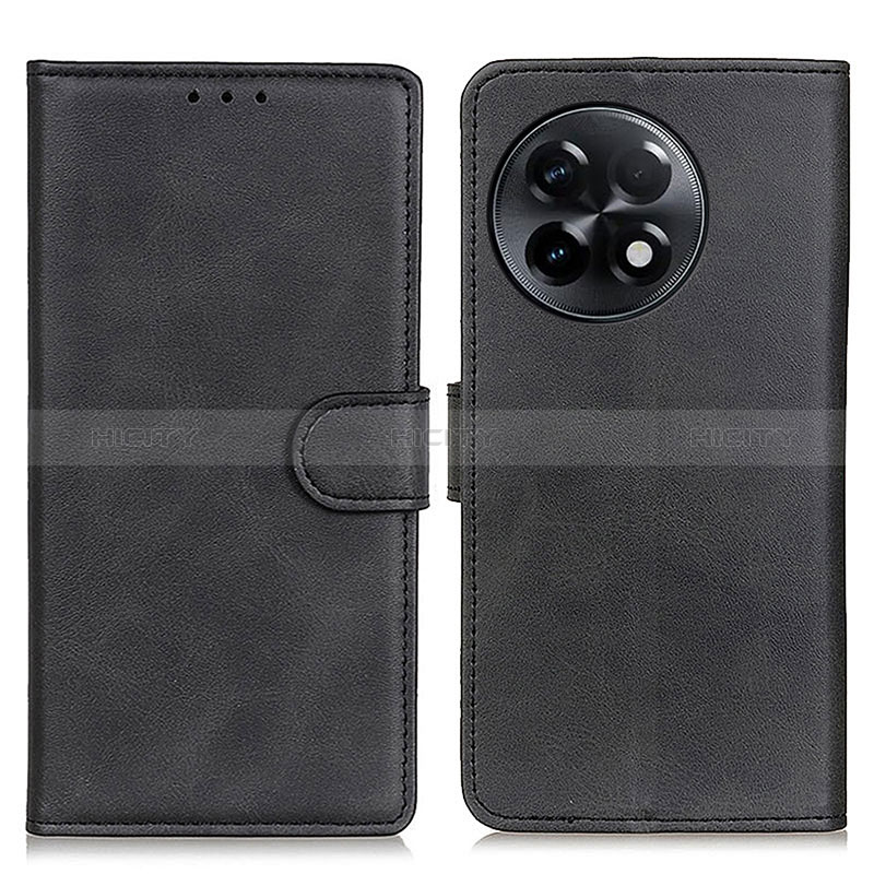 Coque Portefeuille Livre Cuir Etui Clapet A05D pour OnePlus 11R 5G Noir Plus