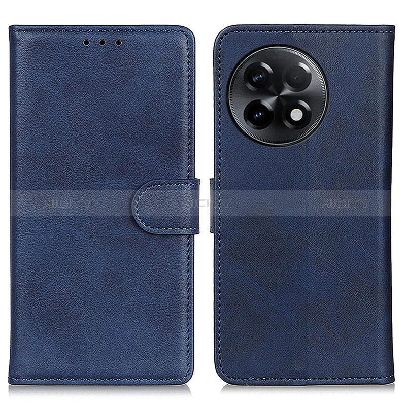 Coque Portefeuille Livre Cuir Etui Clapet A05D pour OnePlus Ace 2 5G Bleu Plus