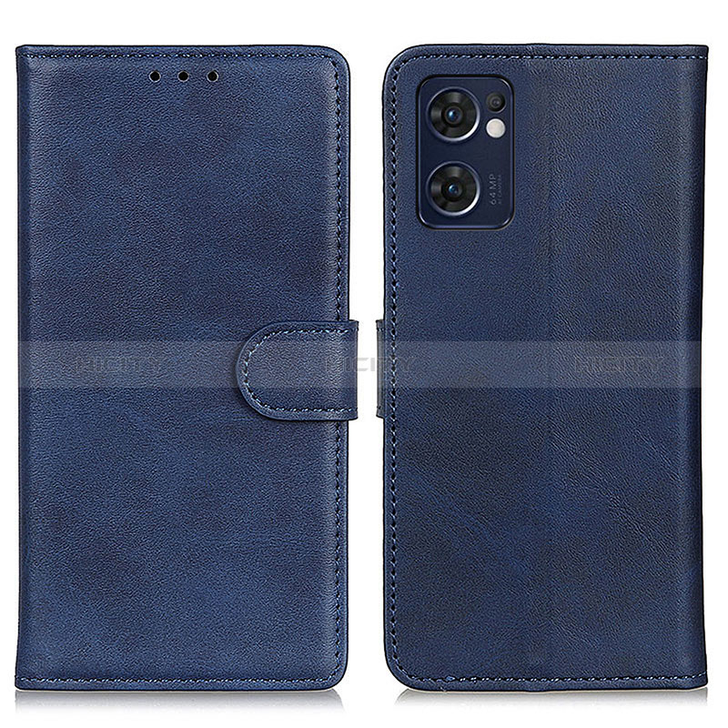 Coque Portefeuille Livre Cuir Etui Clapet A05D pour OnePlus Nord CE 2 5G Bleu Plus