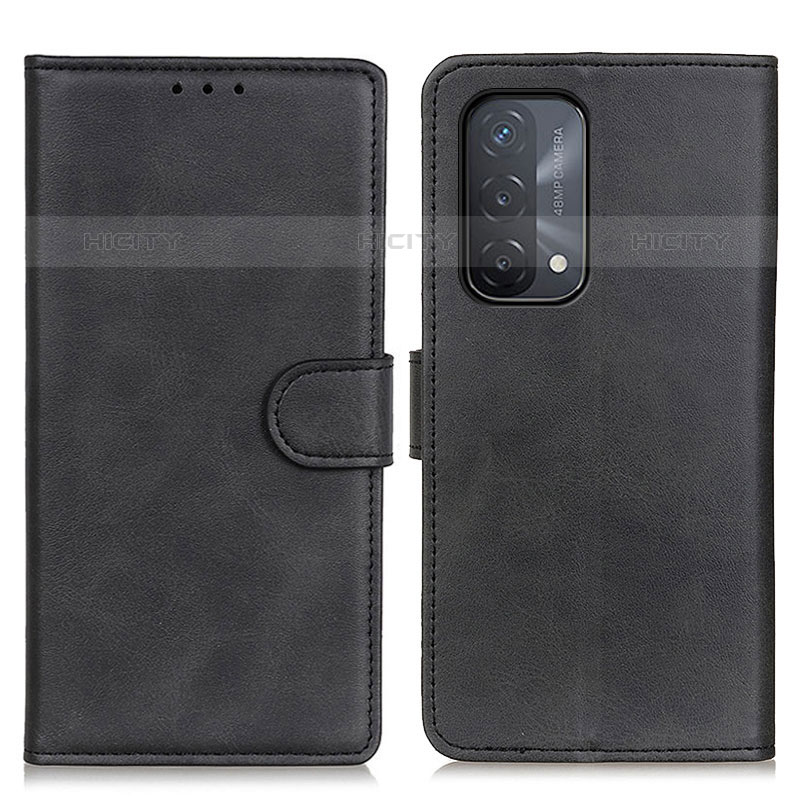 Coque Portefeuille Livre Cuir Etui Clapet A05D pour OnePlus Nord N200 5G Noir Plus