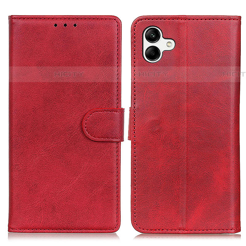 Coque Portefeuille Livre Cuir Etui Clapet A05D pour Samsung Galaxy F14 5G Rouge Plus